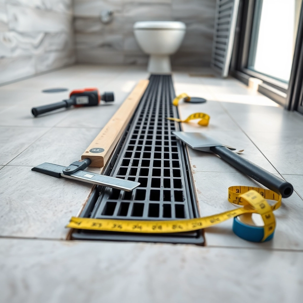 Jak zrobić odpływ liniowy w bloku