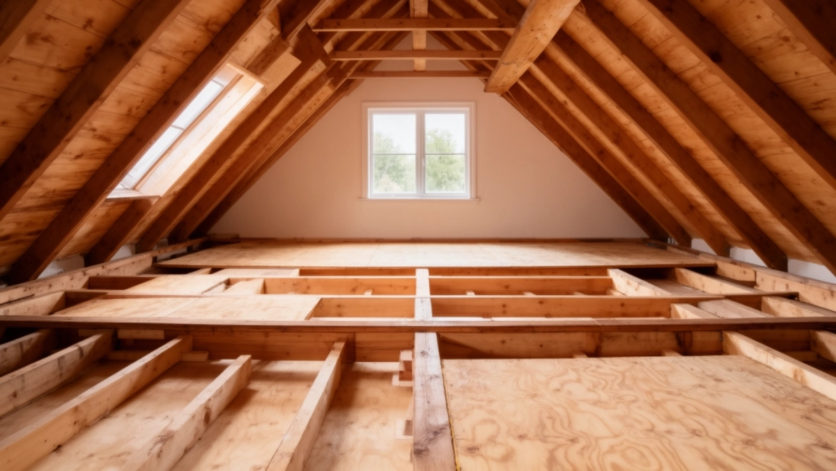 Jak zrobić stelaż na poddaszu