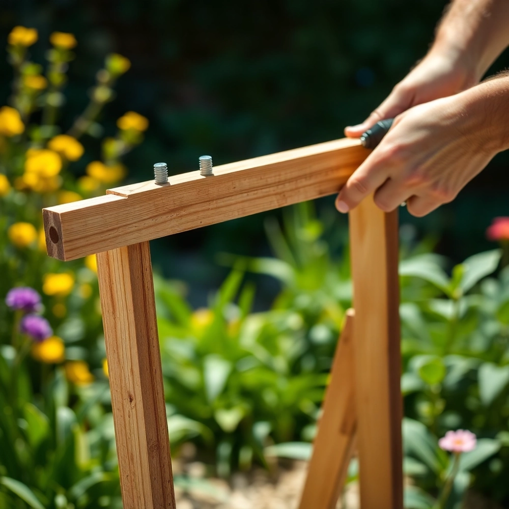 Jak zrobić stojak na kwiaty do ogrodu