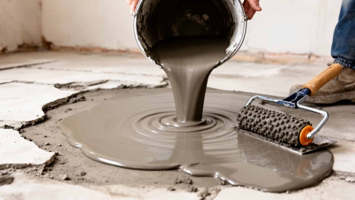 Jak zrobić wylewkę samopoziomującą z cementu