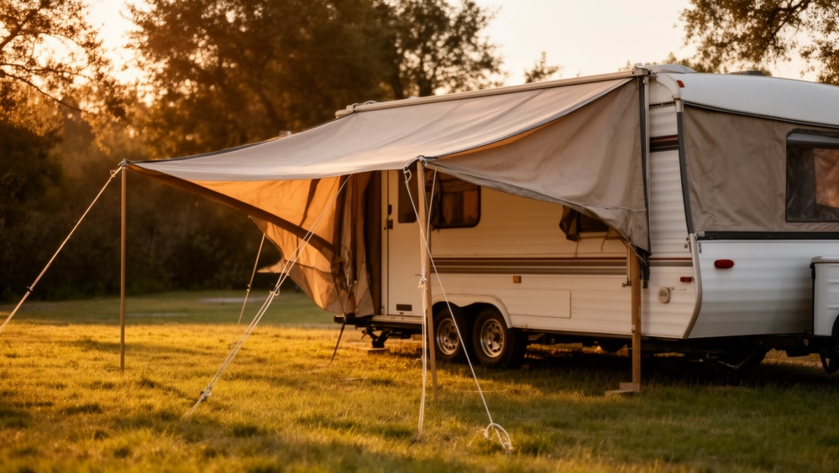 Jak zrobić zadaszenie przyczepy kempingowej