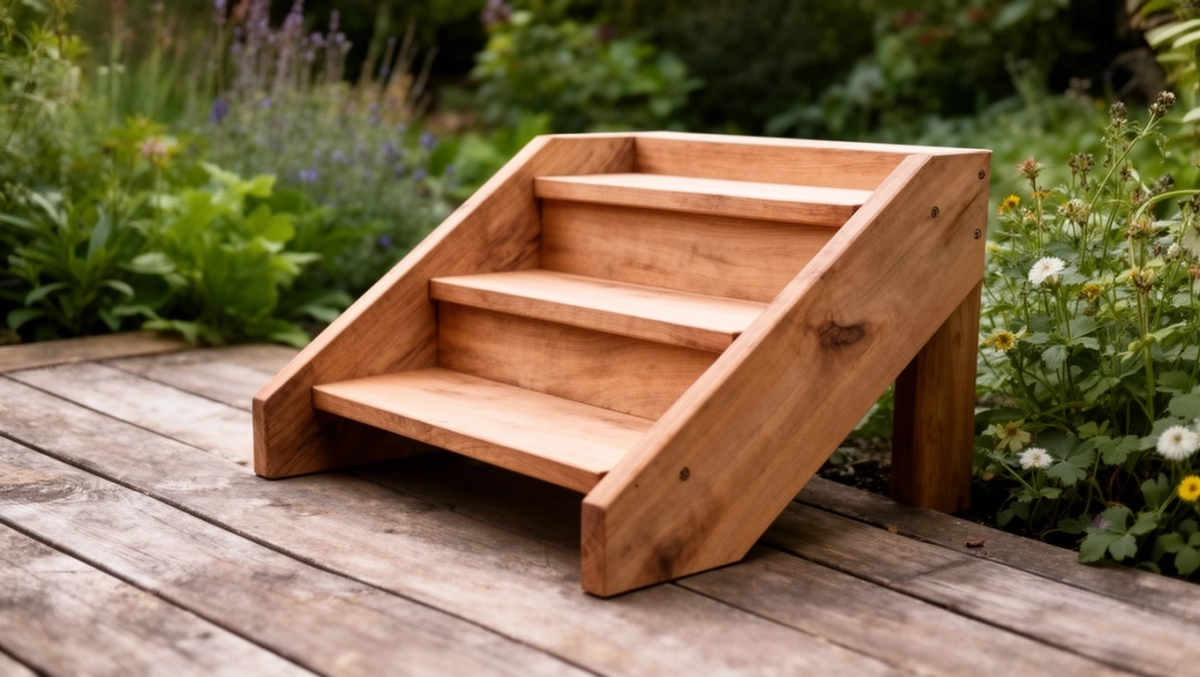 Proste schody drewniane jak zrobić