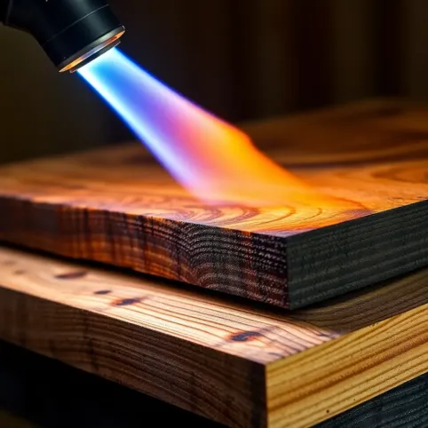 Deski opalane jak zrobić