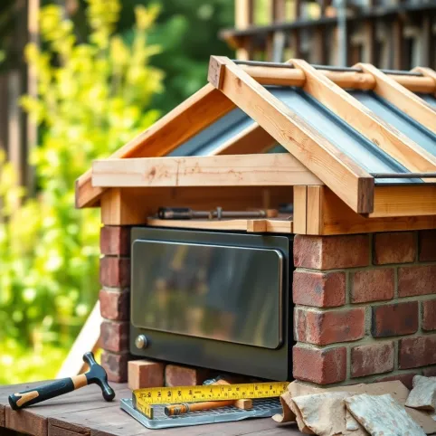 Jak zrobić dach do wędzarni