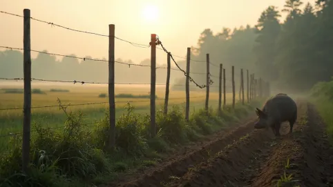 Jak zrobić pastuch elektryczny na dziki