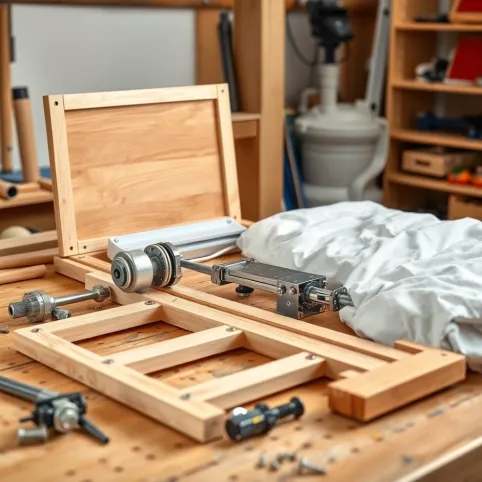 Jak zrobić składane łóżko